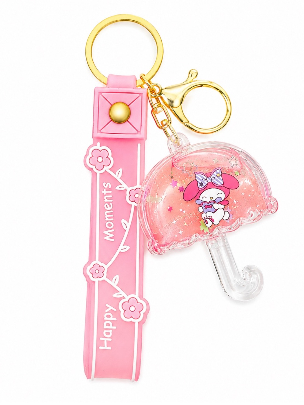 Sanrio My Melody liquid shaker keychain